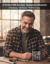 Mechanic Toolbox Set Pattern Funny Coffee Mug