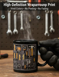 Mechanic Toolbox Set Pattern Funny Coffee Mug
