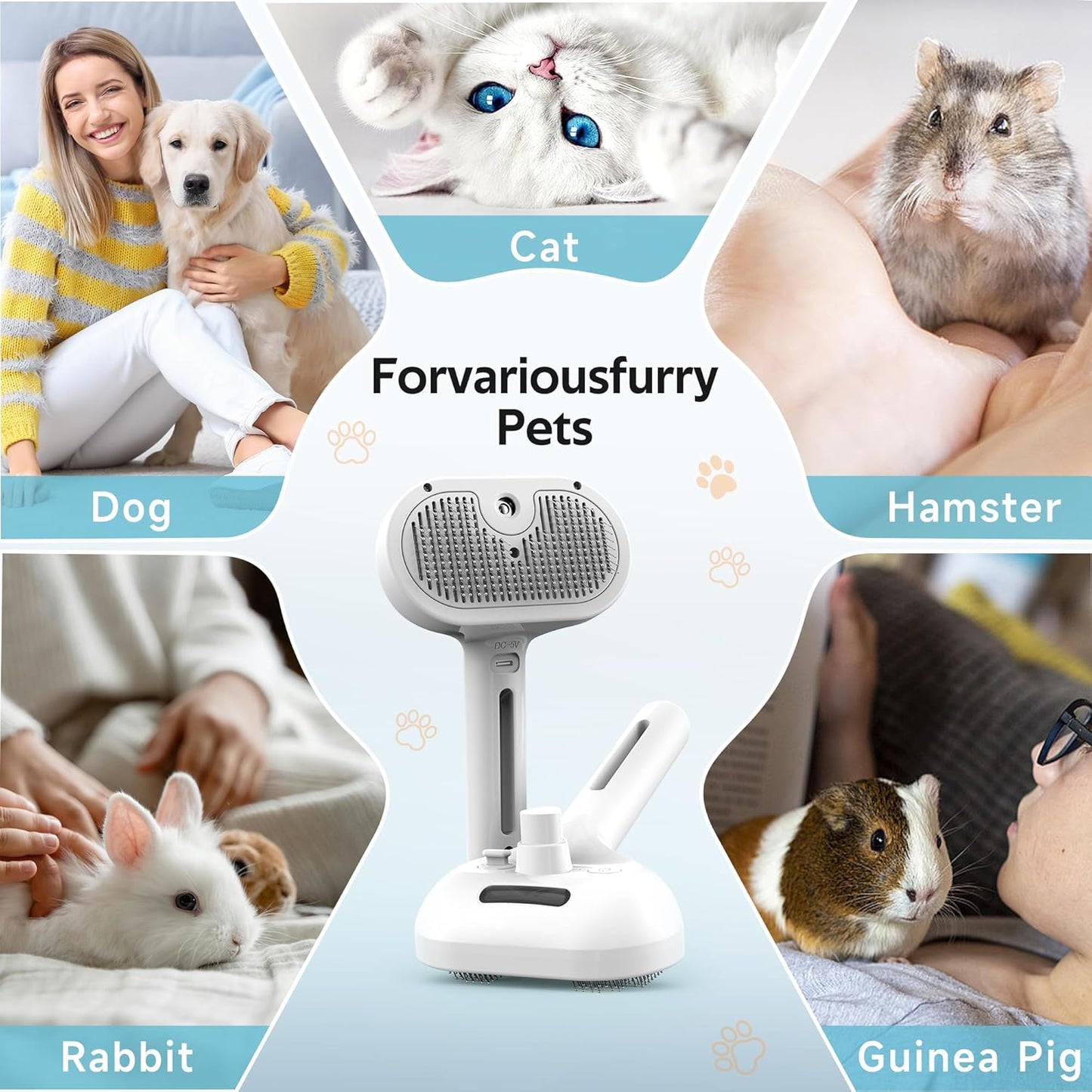 Pet Steam Brush